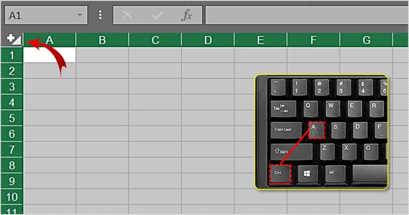 6 cách phím tắt chuyển sheet trong Excel hiệu quả 5 Phim tat chuyen sheet trong Excel 2