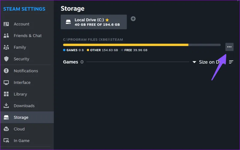 Loi there is not enough space on the disk 22
