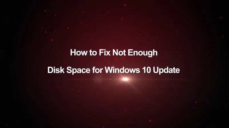 Loi there is not enough space on the disk 33
