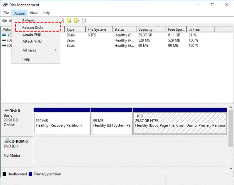 Loi there is not enough space on the disk 49
