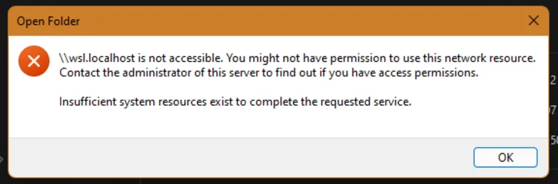 Loi you might not have permission to use this network resource 31