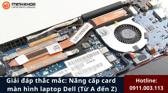 Nâng cấp card màn hình laptop Dell