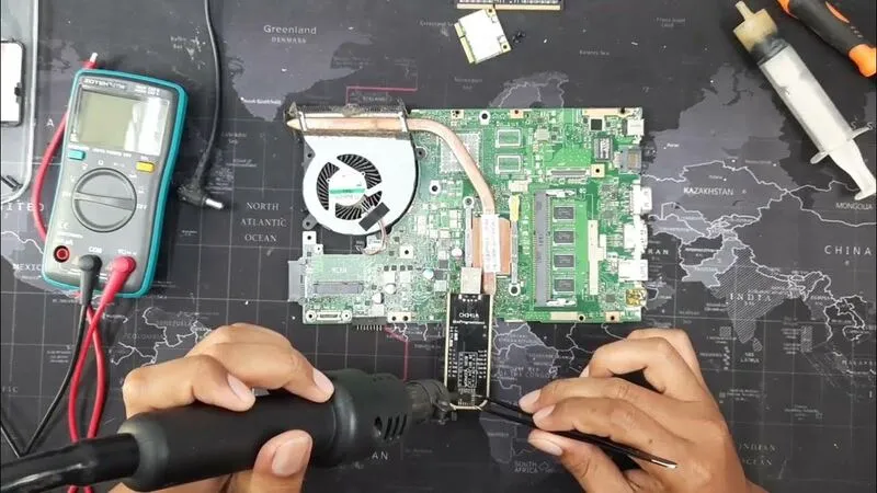 Thay chân cắm nguồn laptop Asus: 1 số thông tin chi tiết cần biết 16 Thay chan cam nguon laptop Asus 19