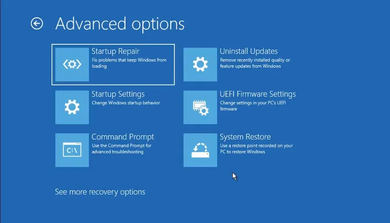 15 cách sửa lỗi màn hình đen chỉ có chuột trên Windows hiệu quả nhất 2026 19 Sua loi man hinh den chi co chuot 15