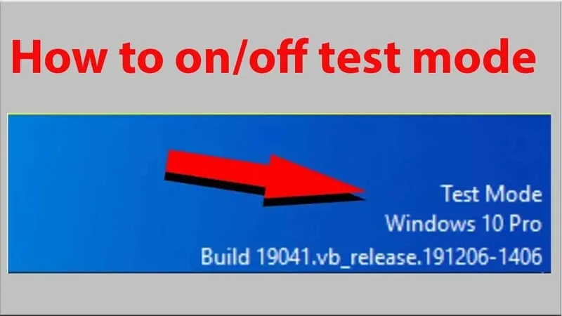 Hướng dẫn tắt test mode Win 10 đúng cách 7 Tat test mode Win 10 17