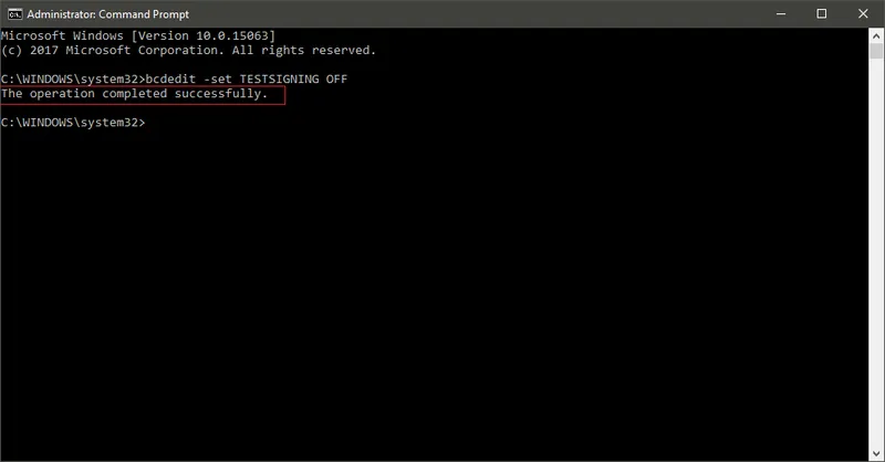 Hướng dẫn tắt test mode Win 10 đúng cách 21 Tat test mode Win 10 2