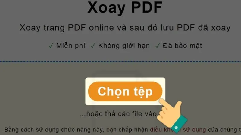 Xoay file PDF tren laptop 24