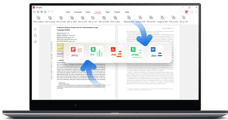 Xoay file PDF tren laptop 5