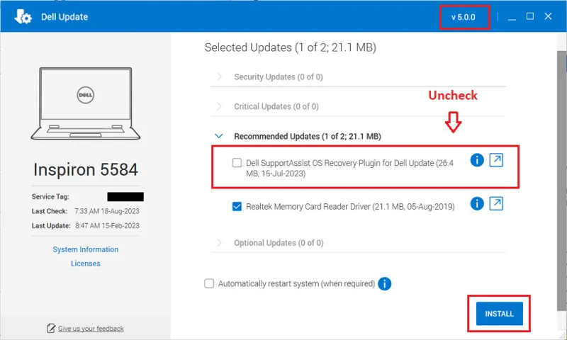 Cach kiem tra pin laptop Dell chinh hang 2