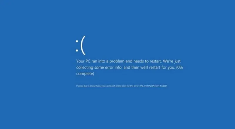 Loi laptop khong vao duoc man hinh chinh 16