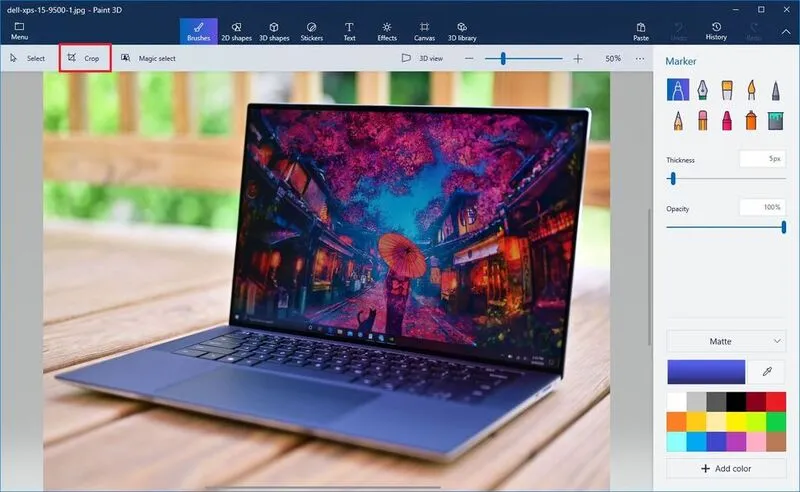Phan mem viet chu len anh tren may tinh 4