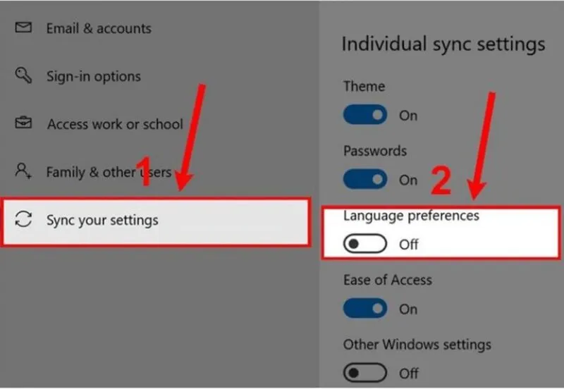 Thay doi ngon ngu win 10 4