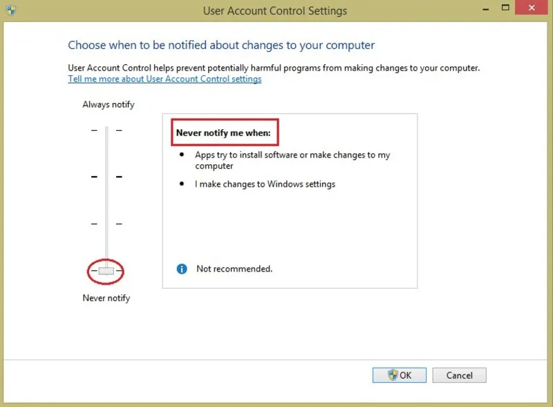 You dont have permission to save in this location 4