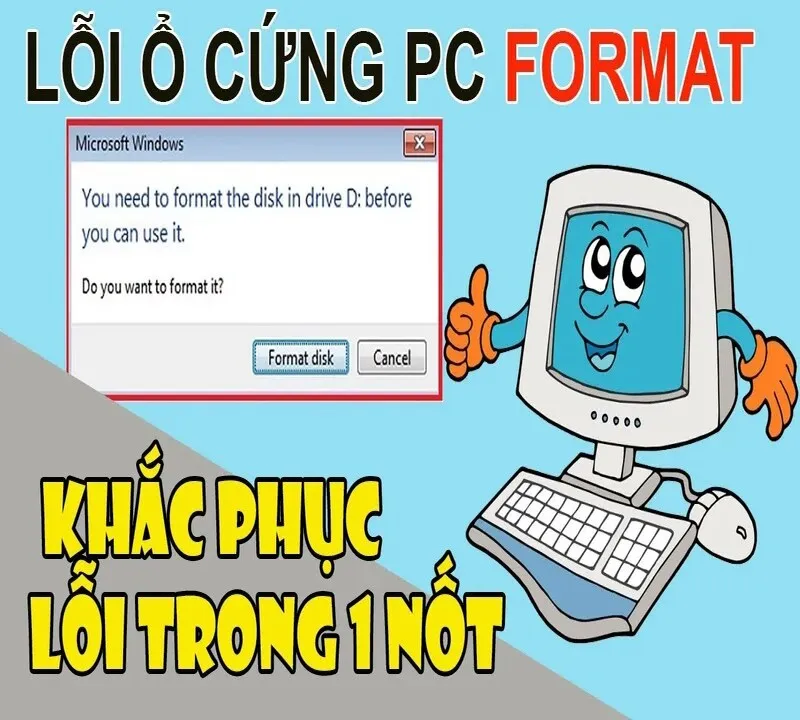 Loi You need to format the disk in drive before you can use it 16