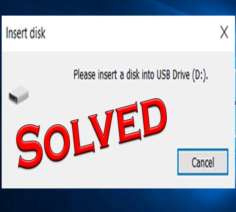 Loi You need to format the disk in drive before you can use it 3
