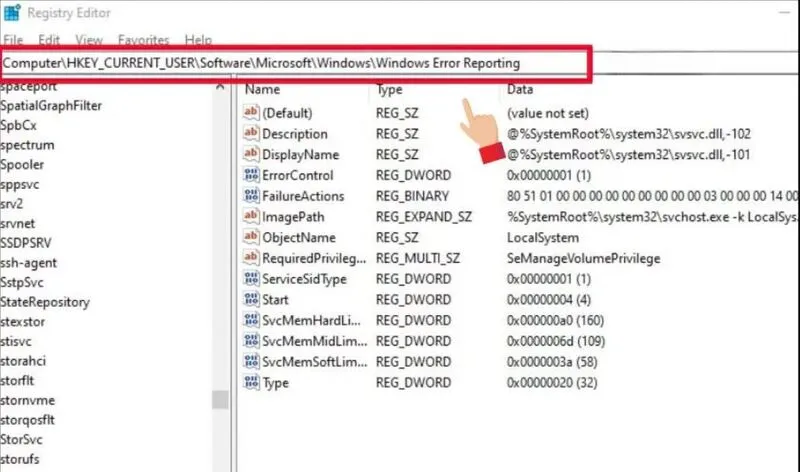 Loi has stopped working trong win 10