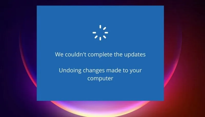 Điểm danh 10 cách sửa lỗi undoing changes made to your computer 33 Loi undoing changes made to your computer 4