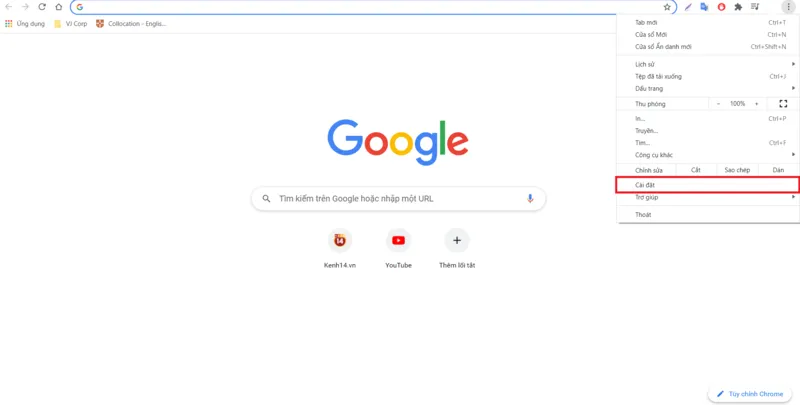 6 cách xử lý màn hình Google bị lệch sang phải hiệu quả 2026 17 Man hinh Google bi lech sang phai 15