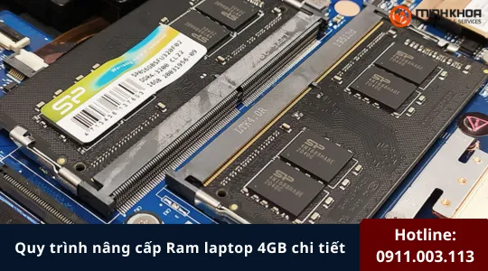 Nang cap Ram laptop 4GB 1