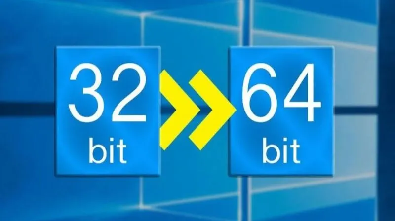 Nang cap Win 7 32bit len 64bit 15