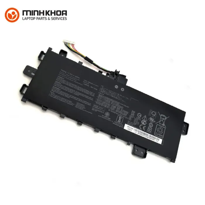 Pin ZIN laptop Asus VivoBook Pro X512 X509 X409 B21N1818 1 tai duoi ben phai cap dai 75mm