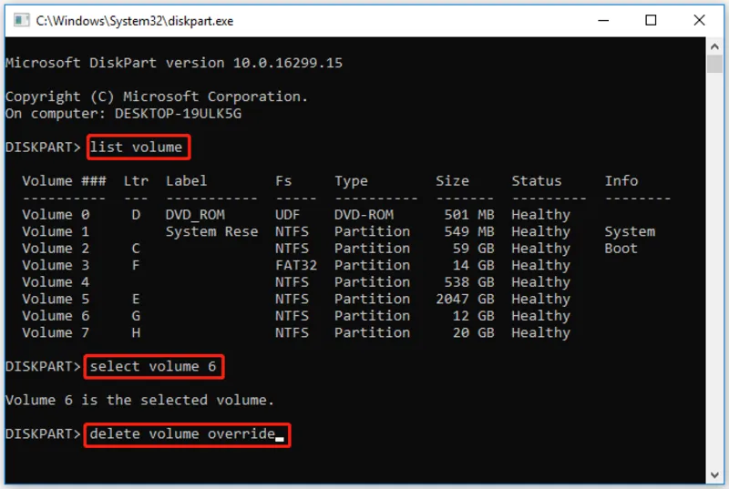 Xoa 1 Windows tren may tinh 14