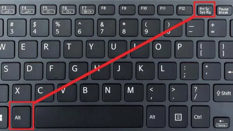 Cach chup man hinh may tinh Lenovo 4