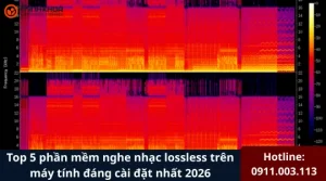 Phần mềm nghe nhạc lossless trên máy tính