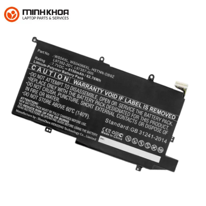 Pin zin laptop HP Spectre WS04XL 14EA 2