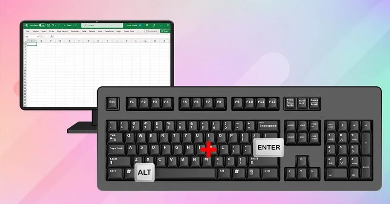 Xuong dong trong o Excel 4