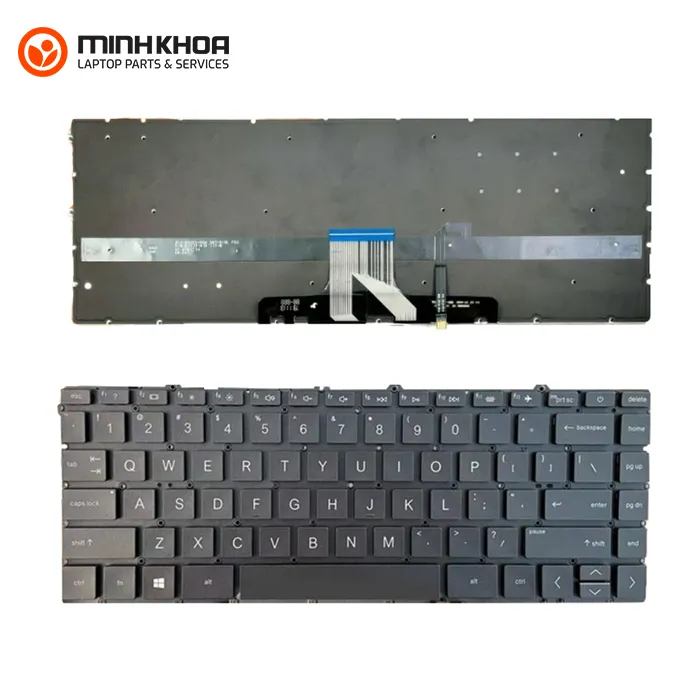 Bàn phím laptop zin HP Pavilion X360 14DV đen 14DW 1 Ban phim laptop zin HP Pavilion X360 14DV den 14DW