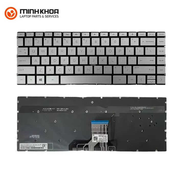 Ban phim laptop zin led HP ENVY 13AD bac 13AC