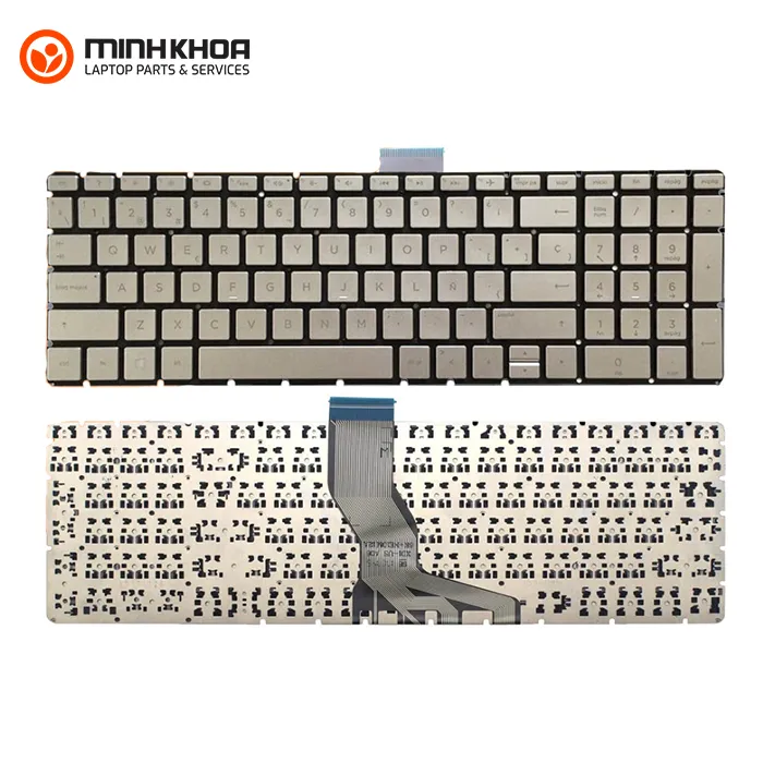 Ban phim laptop zin led HP Pavilion 15BS Gold 15FQ