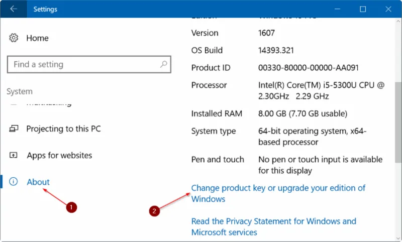 Bản quyền Windows là gì? Cách kiểm tra và kích hoạt Windows 10, 11 16 Ban quyen Windows 19