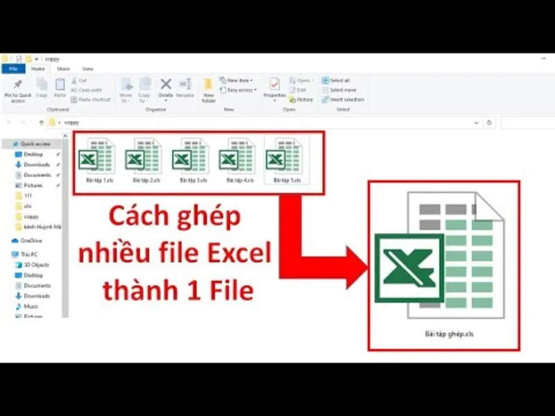 Hướng dẫn 4 cách gộp nhiều file Excel thành 1 file 5 Gop nhieu file Excel thanh 1 file 15