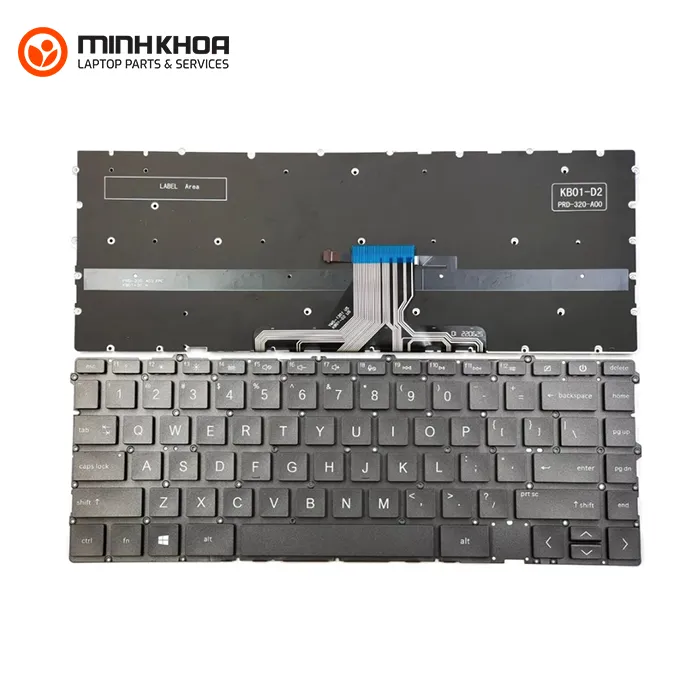 Ban phim laptop led HP 13BA den 13BD 13AY