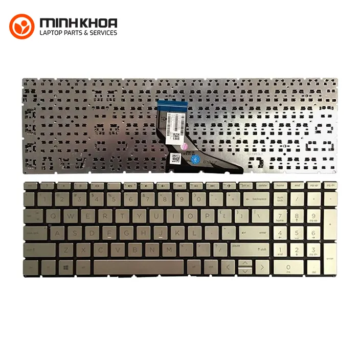 Bàn phím laptop zin HP 15DA Gold 15CS 1 Ban phim laptop zin HP 15DA Gold 15CS