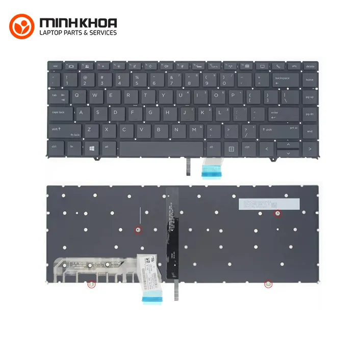 Ban phim laptop zin HP ZBook Studio G5 Vo C UK