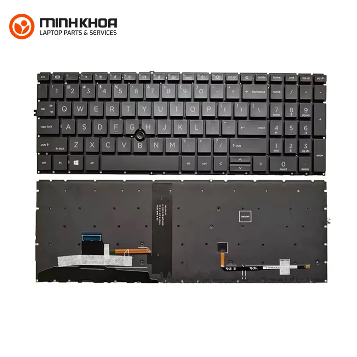 Ban phim laptop zin led HP EliteBook 850G7 850G8