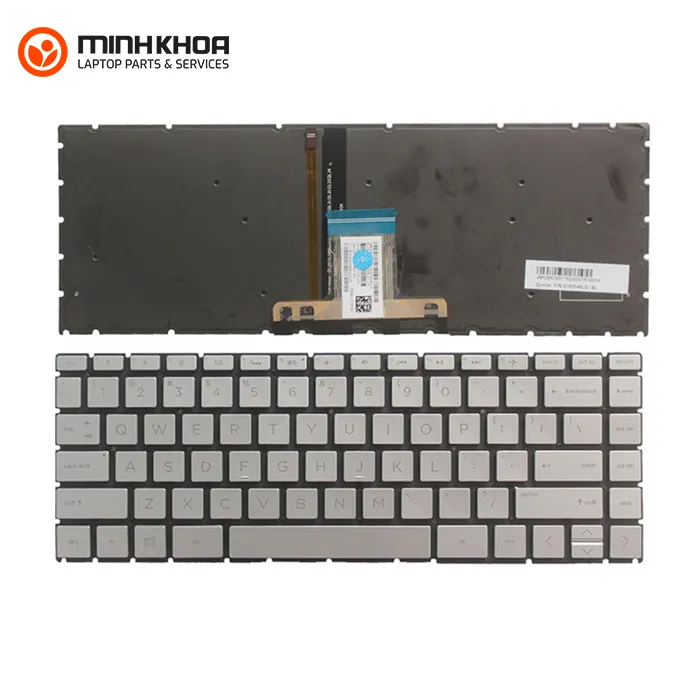 Ban phim zin led laptop HP X360 14G1 CN Gold BH3T 14DA0012DX L71673 001