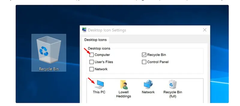 Cach dua bieu tuong My Computer ra Desktop Win 10 12