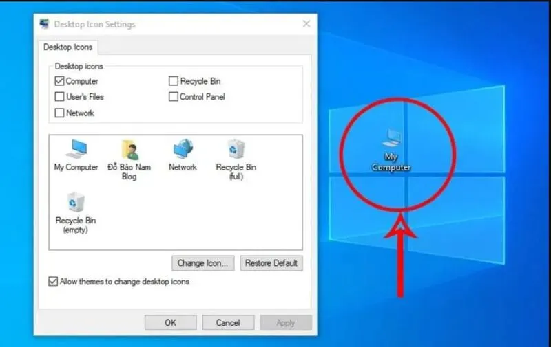 Cach dua bieu tuong My Computer ra Desktop Win 10 4