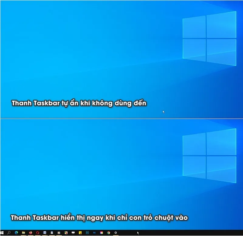 Chinh thanh taskbar xuong duoi 2