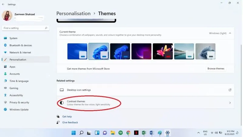 Thay doi giao dien man hinh desktop 17