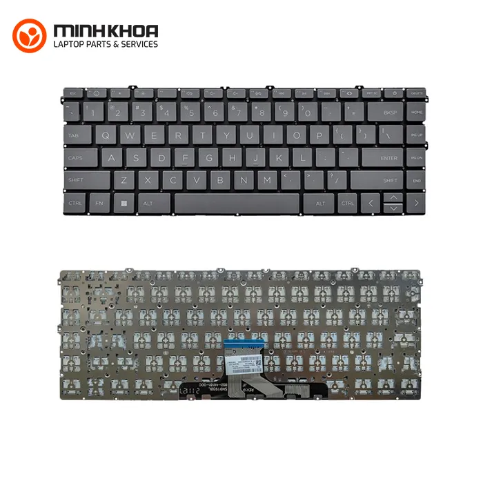 Ban phim zin led laptop HP Envy X360 15ES CN den nut nguon 15EU 15EW 15EY
