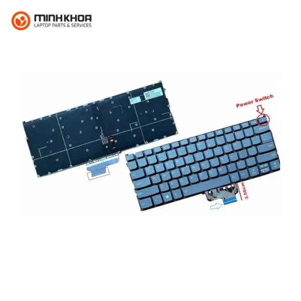 Bàn phím zin led laptop Lenovo Ideapad 720s
