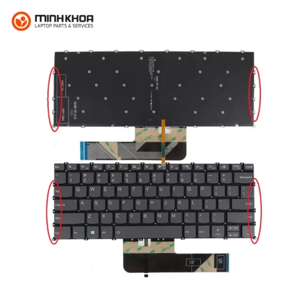 Bàn phím zin led laptop Lenovo Ideapad S340 13 S340 IP5 S340 14IIL