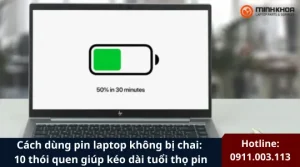 Cách dùng pin laptop không bị chai (2)