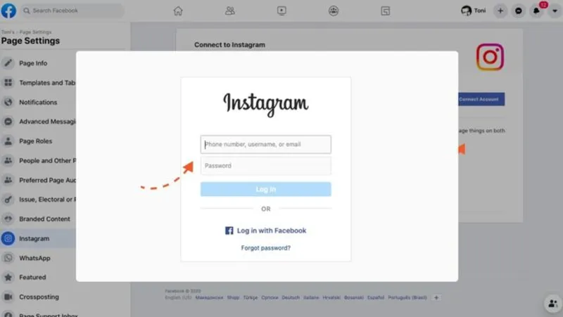Cach xem tin nhan tren instagram bang may tinh 1