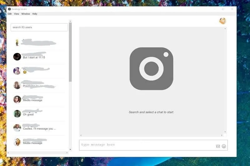 Cach xem tin nhan tren instagram bang may tinh 16